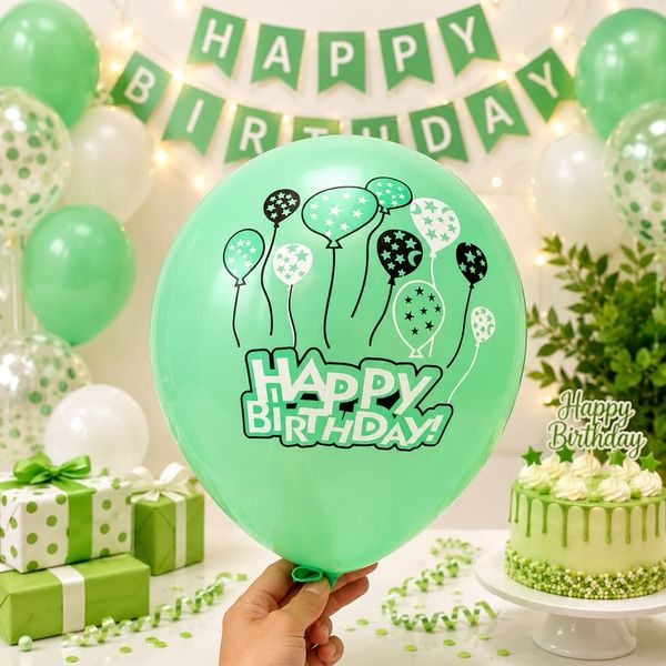  Bóng Bay Sinh Nhật 9 Inch 2.3g Cao Cấp Đủ Màu | [Bong Bóng Thanh Dung] 