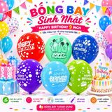  Bóng Bay Sinh Nhật 9 Inch 2.3g Cao Cấp Đủ Màu | [Bong Bóng Thanh Dung] 