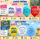  Bóng Bay Khai Giảng In Chữ Back To School Dày Dặn Giá Tốt | [Bong Bóng Thanh Dung] 