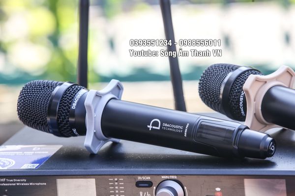 Micro dBacoustic 750Pro - Lựa chọn hàng đầu cho phòng karaoke và sân khấu