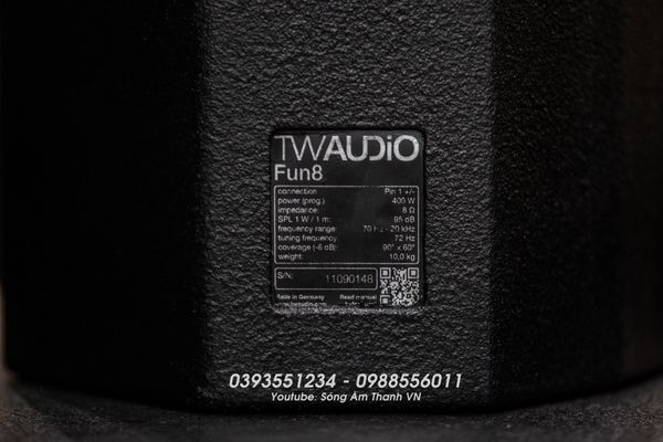Loa TWAudio FUN8 & Sub TWAudio FUN15