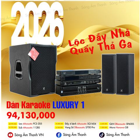 Dàn 4Acoustic PCS 205 Tiêu Chuẩn - Chất Âm Miễn Chê