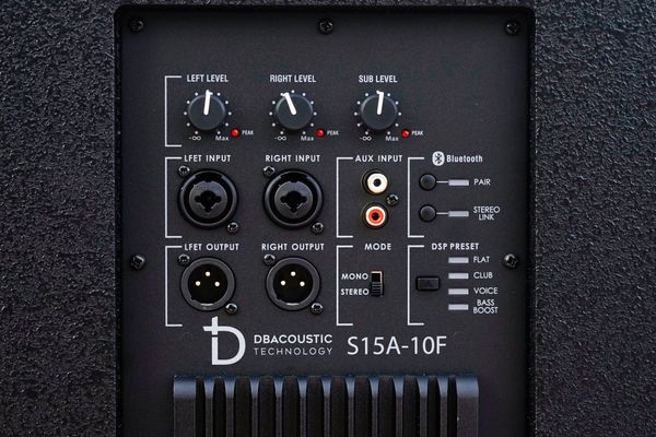 Hệ thống âm thanh liền công suất dBacoustic S15A - 10F