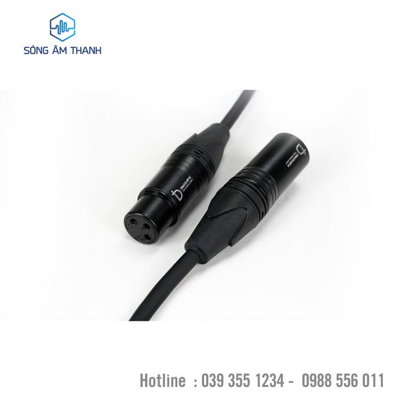 Dây canon đực cái dBacoustic 80cm