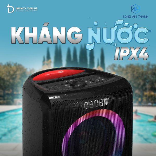 Loa di động Bluetooth DBacoustic Infinity 110Plus