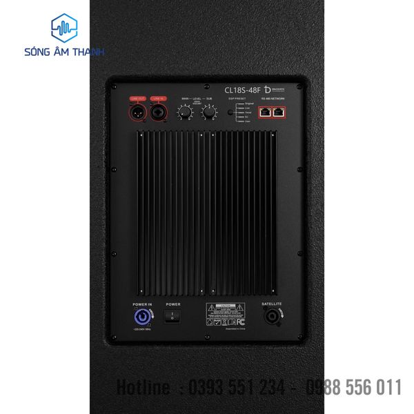 Hệ thống loa cột liền công suất dBacoustic CL18S - 48F