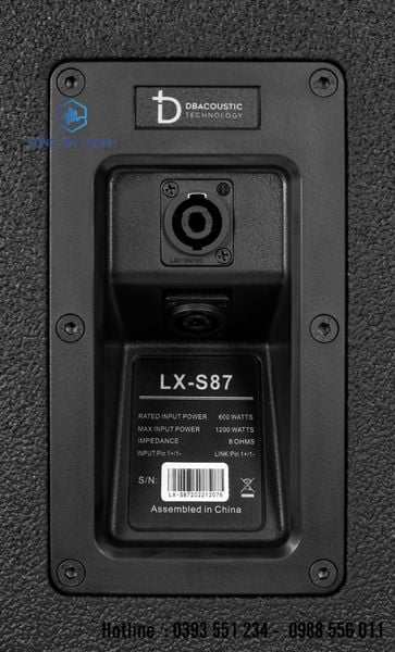 Sub hơi dBacoustic LX S87