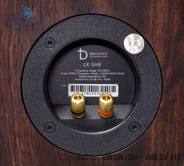 Loa BookShelf DBACOUSTIC LX-SH8