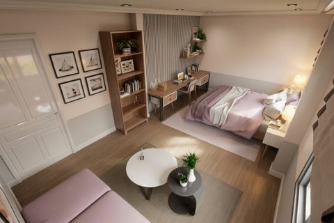  Phỏng ngủ phong cách Bắc Âu (Scandinavia) 