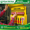 1483B Masterlock Trạm khóa an toàn Điện gắn tường - Wall Mounted Lockout Station