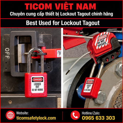  410RED Lockout Padlocks & Accessories 