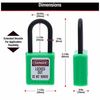Khóa Loto Điện- Khóa móc an toàn MasterLock 406GRN