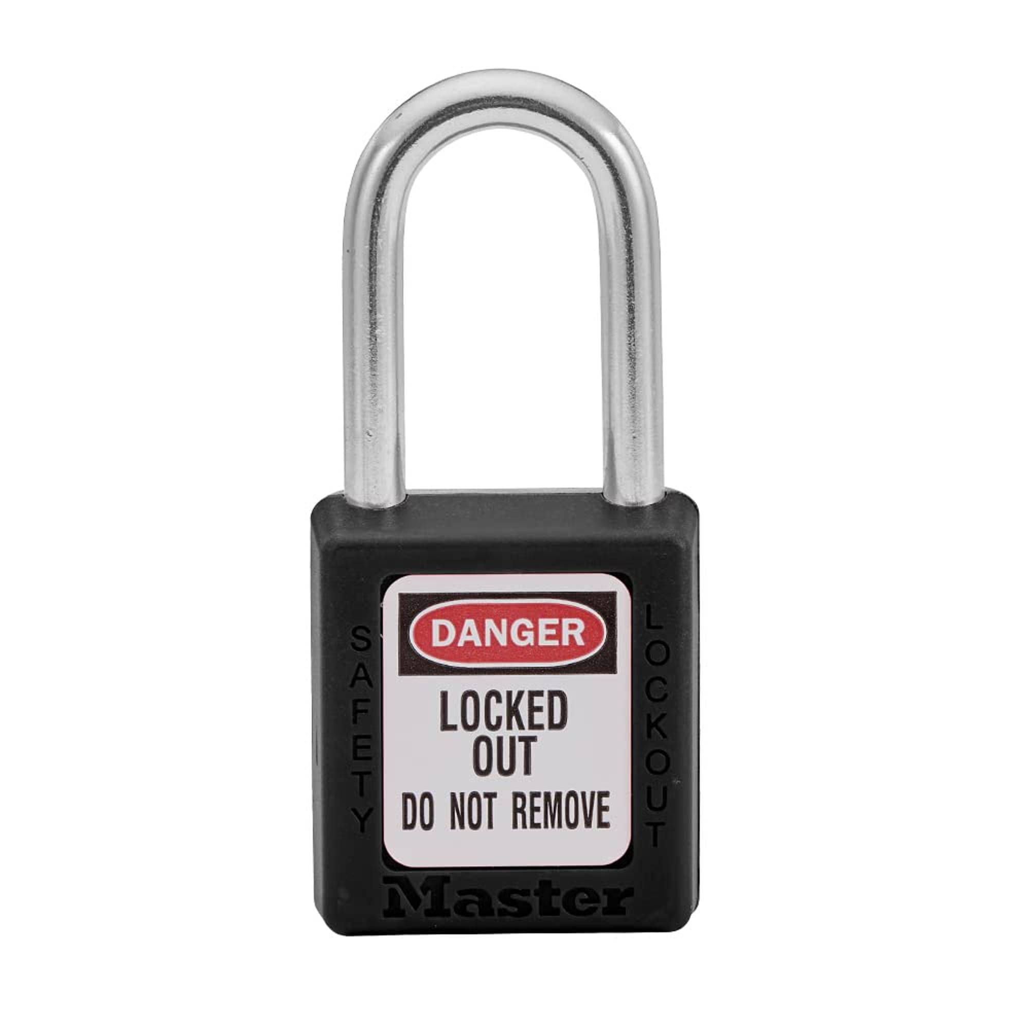 MasterLock 410BLK Ổ khóa an toàn Điện cùm thép 38mm
