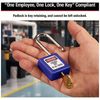 Khóa loto ổ Khóa an toàn Điện 410BLU MasterLock