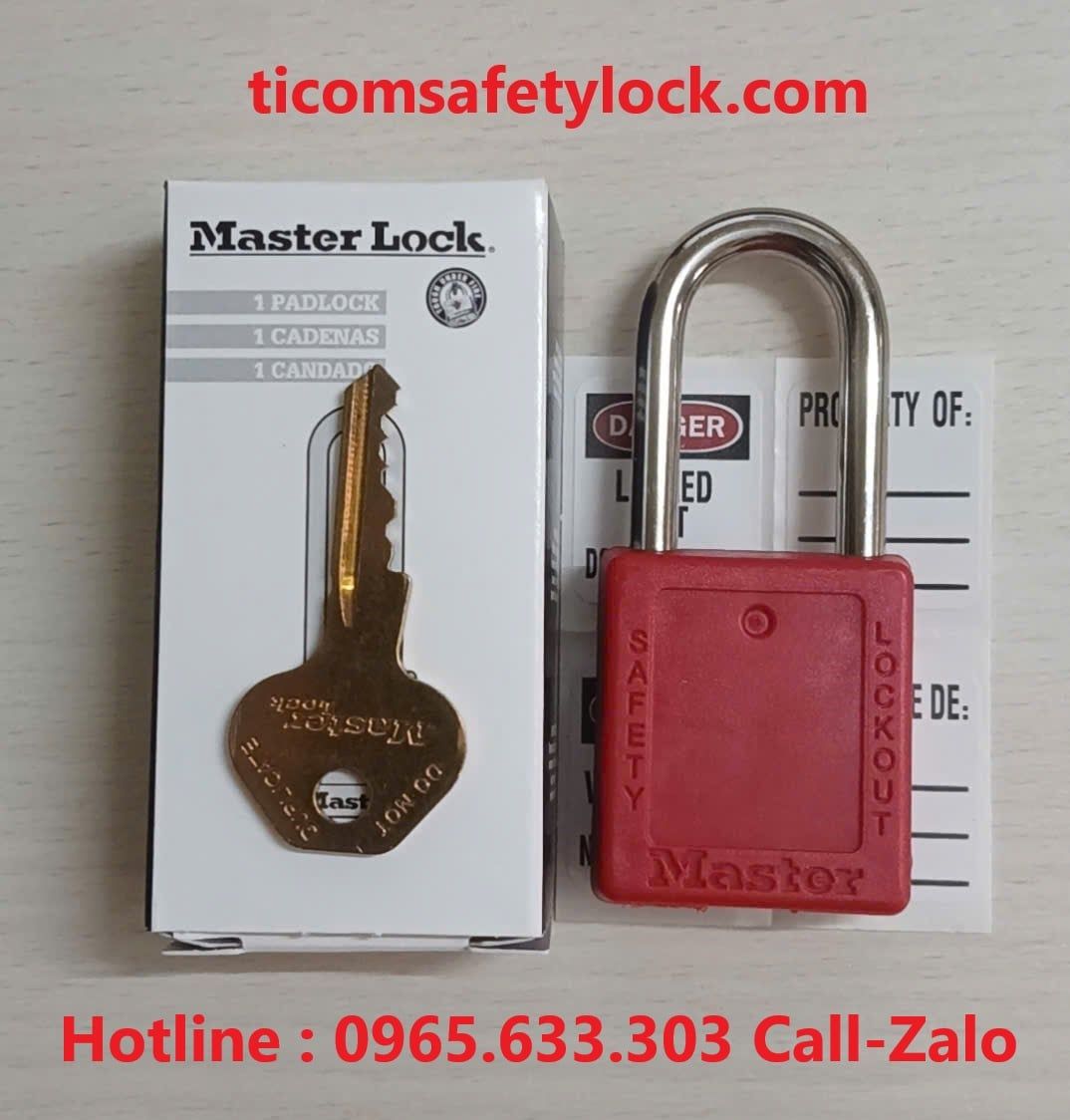 Khóa móc an toàn Master Lock 410RED