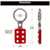 Khóa Loto Lockout Tagout 417 MasterLock - Khóa nhóm khóa càng 6 lỗ