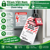 410RED Master Lock Safety Padlock - Khóa Loto Lockout Tagout Khóa Móc An Toàn
