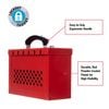 Khóa Loto - LockOut TagOut - Hộp khóa nhóm 498A Master Lock