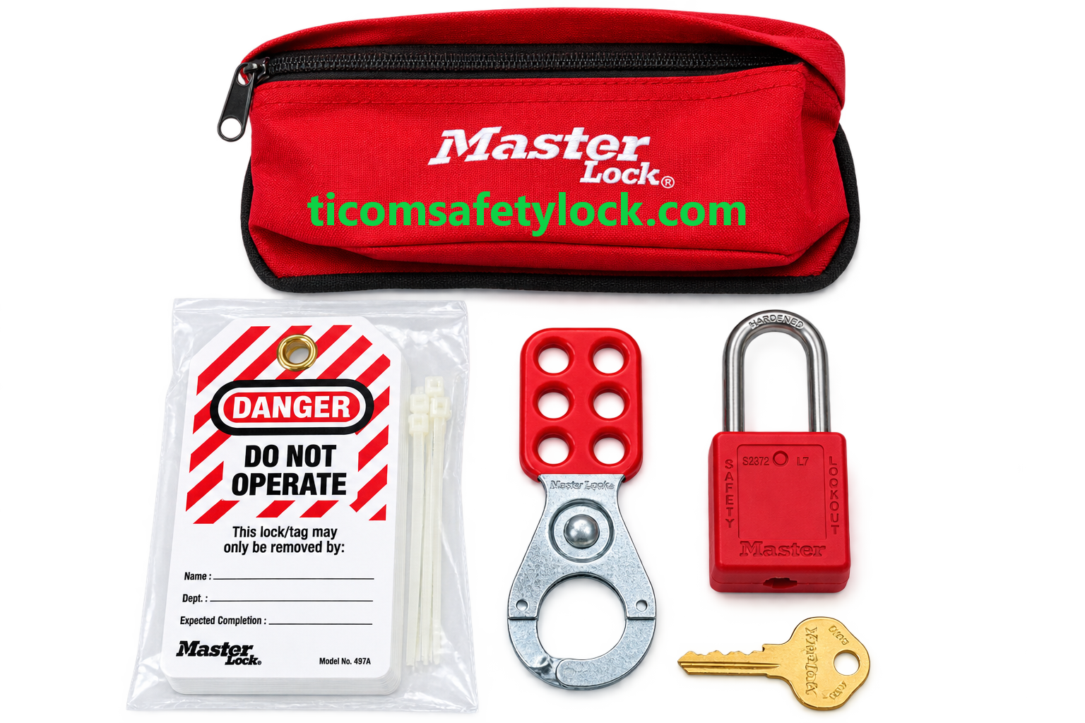 Khóa LOTO - Bộ Dụng Cụ Khóa LOTO An Toàn - LOTO KIT S1010P410 Master Lock