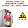 Khóa Loto S430 MasterLock, Ổ khóa thép có tay cầm bằng nhựa, Lockout Tagout