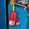 488 MasterLock - Khóa an toàn cho phích cắm điện cỡ lớn, loại xoay, dùng cho phích cắm 220-550 Volt Electrical Lockout