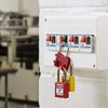 Khóa Loto S430 MasterLock, Ổ khóa thép có tay cầm bằng nhựa, Lockout Tagout