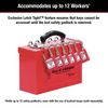 Khóa Loto - LockOut TagOut - Hộp khóa nhóm 498A Master Lock