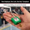Ổ Khóa an toàn Điện 410GRN MasterLock Safety Padlock Khóa Loto