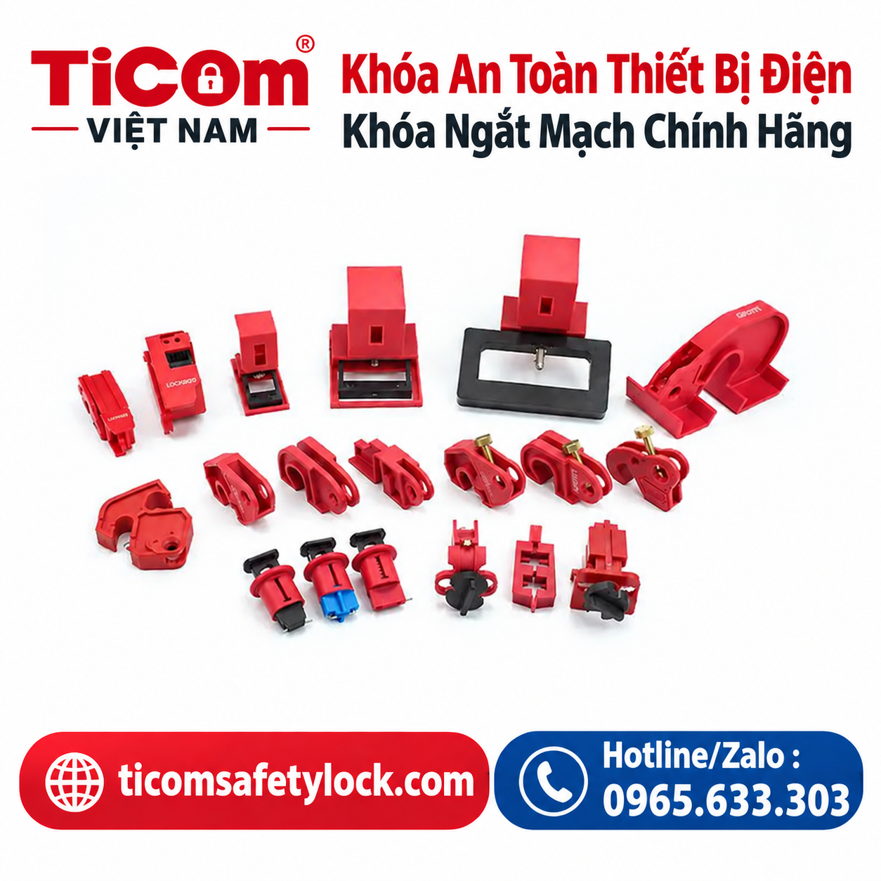 KHÓA AN TOÀN THIẾT BỊ ĐIỆN – GIẢI PHÁP AN TOÀN TRONG QUY TRÌNH LOTO