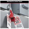 A1106RED Master Lock - Ổ khóa móc an toàn bằng nhôm - Lockout/Tagout