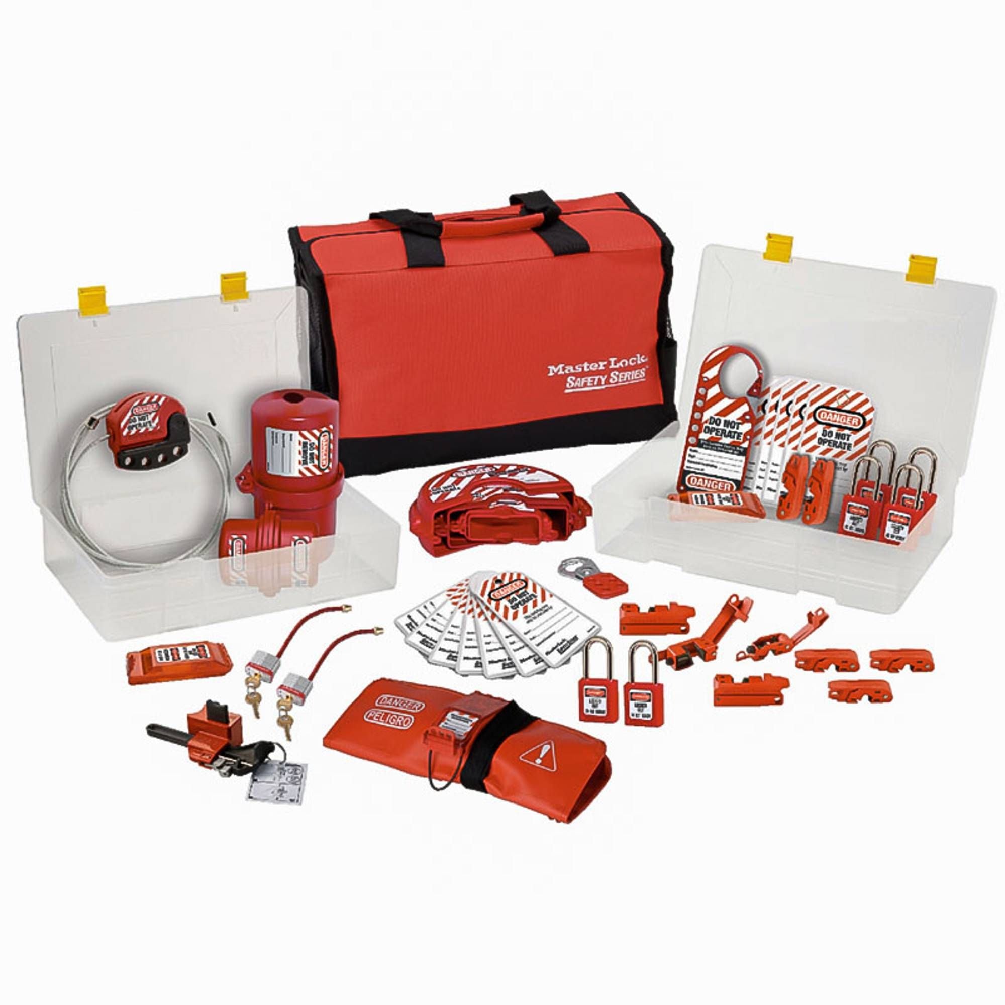 Lockout Kit 1458VE410 Master Lock - Bộ Khóa LOTO An Toàn Điện Chính Hãng