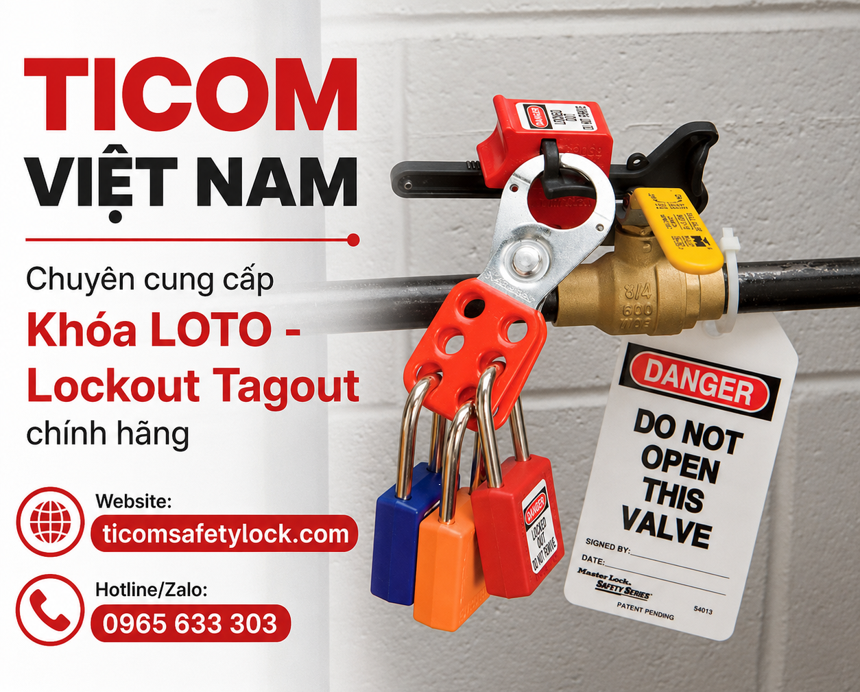 Khóa LOTO - TiCom Việt Nam
