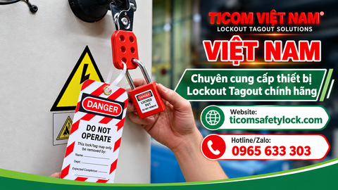  Khóa LOTO & Thiết Bị An Toàn Công Nghiệp Theo Tiêu Chuẩn OSHA 