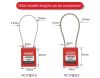 Khóa Loto PROLOCKEY KD-PC175D1.5-RED Ổ khóa an toàn bằng thép dạng cáp