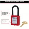 Ổ Khóa Loto Lockout Tagout Padlock Ổ khóa an toàn điện 406Red Master Lock