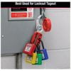 Khóa móc an toàn không dẫn điện không từ tính Master Lock 406RED