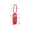 Khóa Loto Khóa nhóm 6 người bằng Nylon cách điện PROLOCKEY NH01