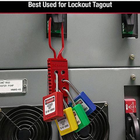  428 Master Lock Khóa Loto Khóa nhóm Nylon không dẫn điện 