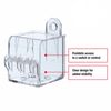 Khóa Loto - Lockout Tagout - Khóa An Toàn Điện - Khóa cho nút Nhấn S2153 Master Lock