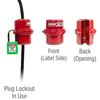 487 MasterLock - Khóa an toàn phích cắm điện xoay, dùng cho phích cắm 110 và 220 Volt ( Electrical Lockout )
