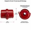 487 MasterLock - Khóa an toàn phích cắm điện xoay, dùng cho phích cắm 110 và 220 Volt ( Electrical Lockout )