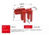 Prolockey ABVL01 Khóa Van Bi Tay Gạt Có Thể Điều Chỉnh
