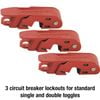 Bộ Khóa Lockout Tagout (LOTO) CB Tủ Điện MasterLock 1457E410