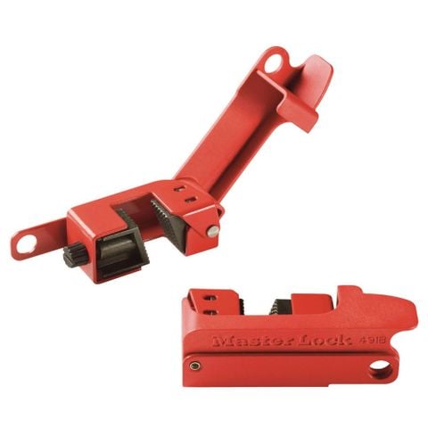  Kẹp sắt dùng kẹp khóa CB điện hiệu Master Lock 491B Electrical Lockout 