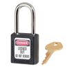 Khóa LOTO Ổ khóa an toàn Điện cùm thép 38mm Master Lock 410BLK