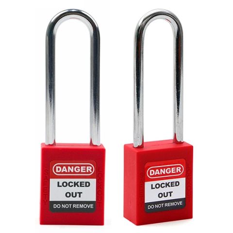  Khóa Loto Khóa An Toàn Điện PROLOCKEY KD-P76S-RED cùm thép 76mm 