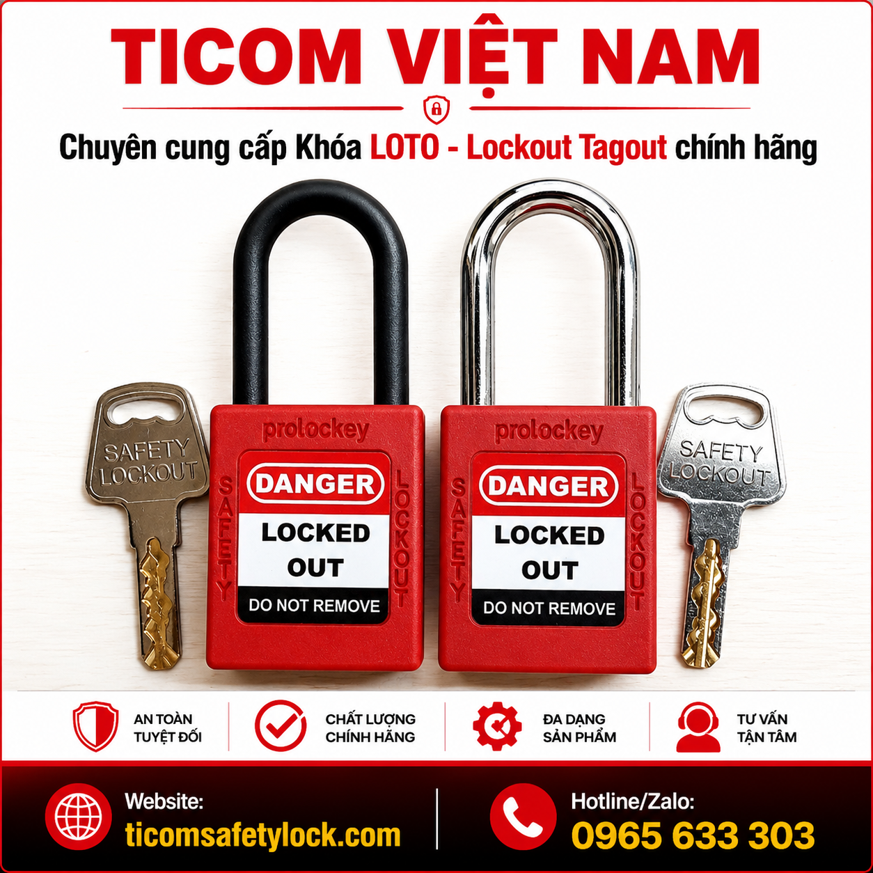Ổ Khóa LOTO ProLockey