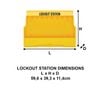 Trạm Khóa Loto Trạm khóa an toàn Điện gắn tường S1850 MasterLock - Lockout Tagout