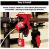 S3081 MasterLock - Khóa van bi ( Valve Lockout - Adjustable Ball Valve Lockout)