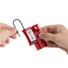 S442 MASTERLOCK - KHÓA BẰNG NHỰA KHÔNG DẪN ĐIỆN CÙM 3MM ( Plastic Lockout Hasp/ Khóa LOTO )